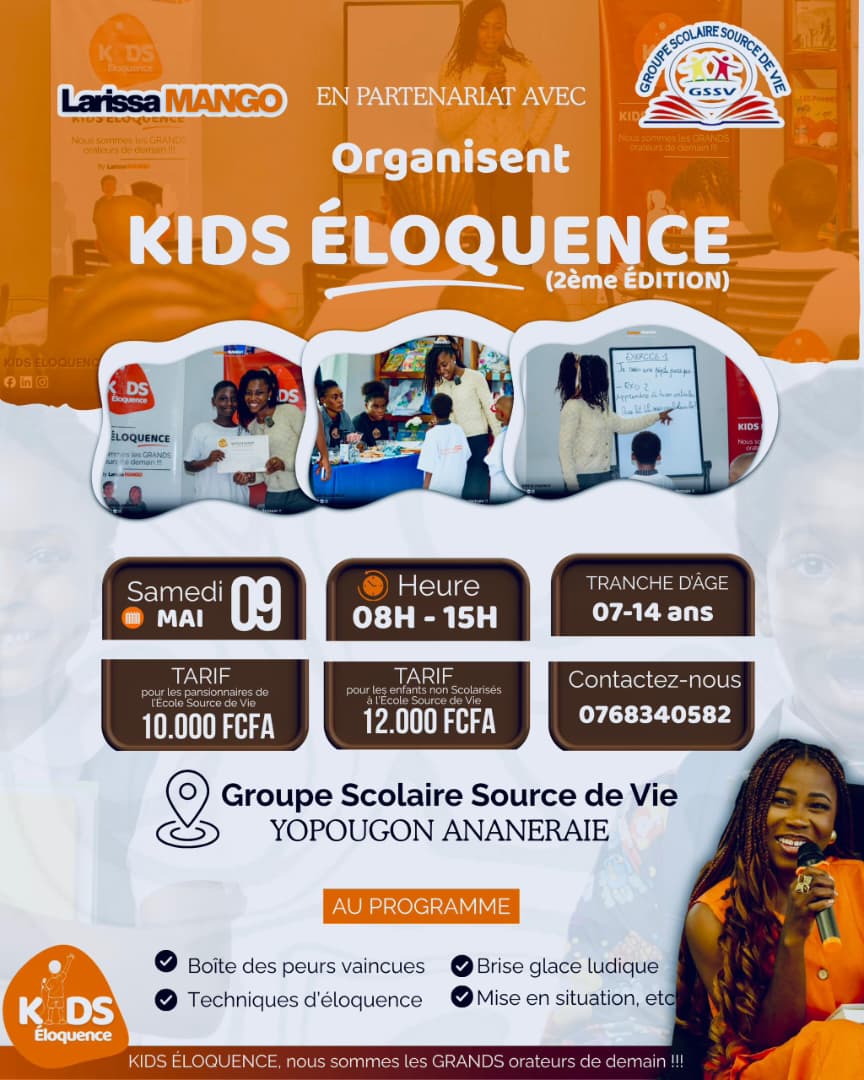Affiche Kids Éloquence